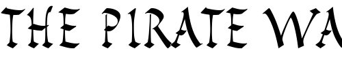 Font : PompeijanaRoman Custom Text : The Pirate Way Test your own text here Click to download or to view this font on a tshirt that can be custom printed in Bali
