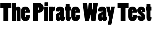 Font : Poplar Custom Text : The Pirate Way Test your own text here Click to download or to view this font on a tshirt that can be custom printed in Bali