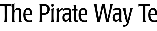 Font : Poppl-Laudatio-Light-Condensed Custom Text : The Pirate Way Test your own text here Click to download or to view this font on a tshirt that can be custom printed in Bali