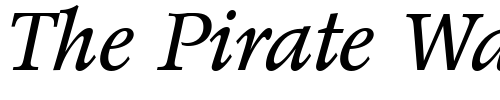 Font : Poppl-Pontifex-BE-Italic Custom Text : The Pirate Way Test your own text here Click to download or to view this font on a tshirt that can be custom printed in Bali