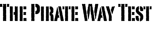 Font : Portago-ITC Custom Text : The Pirate Way Test your own text here Click to download or to view this font on a tshirt that can be custom printed in Bali
