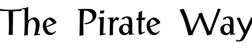 Font : PostAntiqua-Light Custom Text : The Pirate Way Test your own text here Click to download or to view this font on a tshirt that can be custom printed in Bali