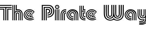 Font : Power-Line Custom Text : The Pirate Way Test your own text here Click to download or to view this font on a tshirt that can be custom printed in Bali