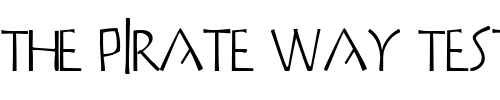 Font : Praitor Custom Text : The Pirate Way Test your own text here Click to download or to view this font on a tshirt that can be custom printed in Bali