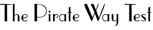Font : PramudDB-Normal Custom Text : The Pirate Way Test your own text here Click to download or to view this font on a tshirt that can be custom printed in Bali