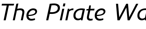 Font : PreciousSans-MediumItalic Custom Text : The Pirate Way Test your own text here Click to download or to view this font on a tshirt that can be custom printed in Bali