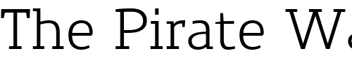 Font : PreciousSerif-Book Custom Text : The Pirate Way Test your own text here Click to download or to view this font on a tshirt that can be custom printed in Bali