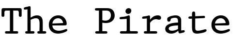 Font : Prestige-12-Pitch-BT Custom Text : The Pirate Way Test your own text here Click to download or to view this font on a tshirt that can be custom printed in Bali