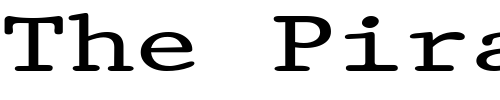 Font : PrestigeExtended Custom Text : The Pirate Way Test your own text here Click to download or to view this font on a tshirt that can be custom printed in Bali