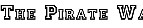 Font : PrincetownITC-Normal Custom Text : The Pirate Way Test your own text here Click to download or to view this font on a tshirt that can be custom printed in Bali