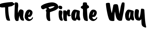 Font : PritchettScript Custom Text : The Pirate Way Test your own text here Click to download or to view this font on a tshirt that can be custom printed in Bali