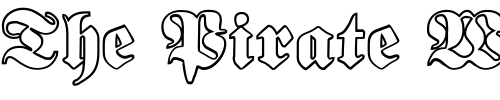 Font : Proclamate-Outline-Heavy Custom Text : The Pirate Way Test your own text here Click to download or to view this font on a tshirt that can be custom printed in Bali