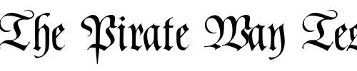 Font : ProfiDB-Normal Custom Text : The Pirate Way Test your own text here Click to download or to view this font on a tshirt that can be custom printed in Bali