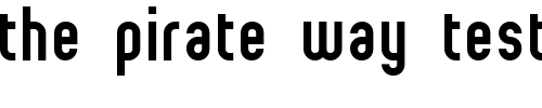 Font : Proletarian-Beta Custom Text : The Pirate Way Test your own text here Click to download or to view this font on a tshirt that can be custom printed in Bali