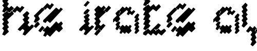 Font : Prolix-BC Custom Text : The Pirate Way Test your own text here Click to download or to view this font on a tshirt that can be custom printed in Bali