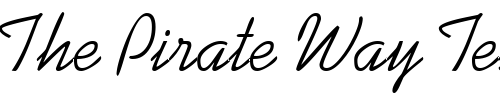 Font : ProseScriptSSK Custom Text : The Pirate Way Test your own text here Click to download or to view this font on a tshirt that can be custom printed in Bali