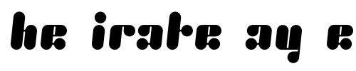 Font : Proton-Regular Custom Text : The Pirate Way Test your own text here Click to download or to view this font on a tshirt that can be custom printed in Bali
