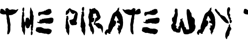 Font : Protoplasm-Condensed Custom Text : The Pirate Way Test your own text here Click to download or to view this font on a tshirt that can be custom printed in Bali