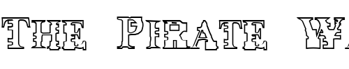 Font : Psi-Borgz-Hollow Custom Text : The Pirate Way Test your own text here Click to download or to view this font on a tshirt that can be custom printed in Bali