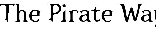 Font : Pterra-dactyl Custom Text : The Pirate Way Test your own text here Click to download or to view this font on a tshirt that can be custom printed in Bali
