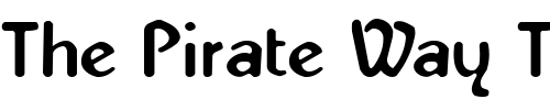 Font : QTAbbie-Regular Custom Text : The Pirate Way Test your own text here Click to download or to view this font on a tshirt that can be custom printed in Bali