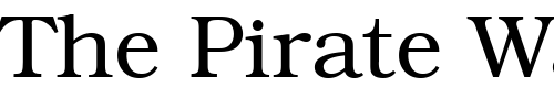 Font : QTBookmann-Regular Custom Text : The Pirate Way Test your own text here Click to download or to view this font on a tshirt that can be custom printed in Bali