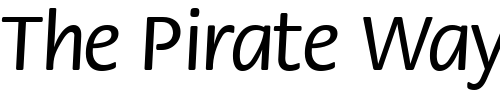 Font : QTFloraline-Regular Custom Text : The Pirate Way Test your own text here Click to download or to view this font on a tshirt that can be custom printed in Bali