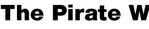 Font : QTHelvet-Black-Regular Custom Text : The Pirate Way Test your own text here Click to download or to view this font on a tshirt that can be custom printed in Bali