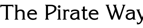 Font : QTKorrin-Regular Custom Text : The Pirate Way Test your own text here Click to download or to view this font on a tshirt that can be custom printed in Bali