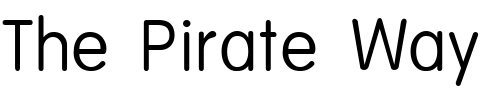 Font : QTVagaRound-Regular Custom Text : The Pirate Way Test your own text here Click to download or to view this font on a tshirt that can be custom printed in Bali