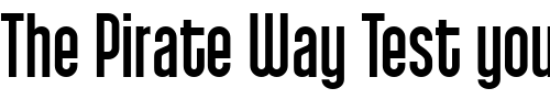 Font : Qhytsdakx Custom Text : The Pirate Way Test your own text here Click to download or to view this font on a tshirt that can be custom printed in Bali
