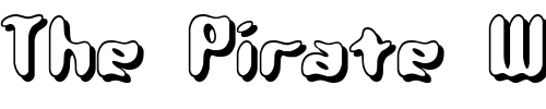 Font : Qlumpy-Shadow--BRK Custom Text : The Pirate Way Test your own text here Click to download or to view this font on a tshirt that can be custom printed in Bali