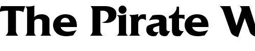 Font : Quadrat-DemiBold Custom Text : The Pirate Way Test your own text here Click to download or to view this font on a tshirt that can be custom printed in Bali