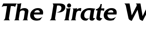 Font : Quadrat-MediumIta Custom Text : The Pirate Way Test your own text here Click to download or to view this font on a tshirt that can be custom printed in Bali
