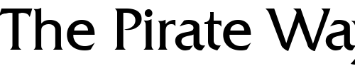 Font : Quadrat-Serial-Light-Regular Custom Text : The Pirate Way Test your own text here Click to download or to view this font on a tshirt that can be custom printed in Bali