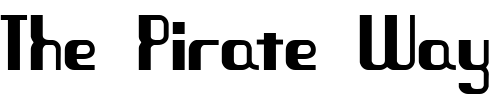 Font : Quandary-BRK Custom Text : The Pirate Way Test your own text here Click to download or to view this font on a tshirt that can be custom printed in Bali