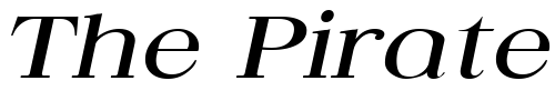 Font : QuantasBroad-Italic Custom Text : The Pirate Way Test your own text here Click to download or to view this font on a tshirt that can be custom printed in Bali