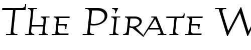 Font : QuartetSmallcapsRegular-Regular Custom Text : The Pirate Way Test your own text here Click to download or to view this font on a tshirt that can be custom printed in Bali
