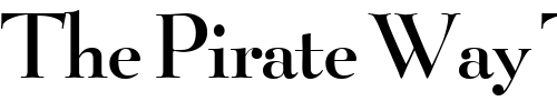 Font : QuartierDemiBold Custom Text : The Pirate Way Test your own text here Click to download or to view this font on a tshirt that can be custom printed in Bali