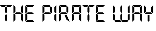 Font : QuartzEF Custom Text : The Pirate Way Test your own text here Click to download or to view this font on a tshirt that can be custom printed in Bali