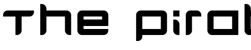 Font : Quarx Custom Text : The Pirate Way Test your own text here Click to download or to view this font on a tshirt that can be custom printed in Bali