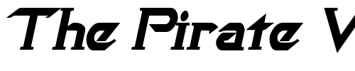 Font : Quasar-BoldItalic Custom Text : The Pirate Way Test your own text here Click to download or to view this font on a tshirt that can be custom printed in Bali