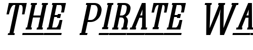 Font : Quastic-Kaps-Line-Italic Custom Text : The Pirate Way Test your own text here Click to download or to view this font on a tshirt that can be custom printed in Bali