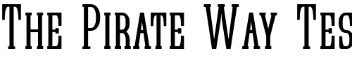 Font : Quastic-Kaps-Narrow Custom Text : The Pirate Way Test your own text here Click to download or to view this font on a tshirt that can be custom printed in Bali