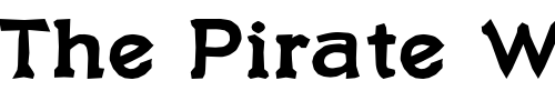 Font : Quasxbold Custom Text : The Pirate Way Test your own text here Click to download or to view this font on a tshirt that can be custom printed in Bali