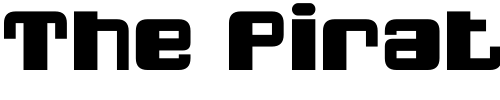 Font : QuatronFat Custom Text : The Pirate Way Test your own text here Click to download or to view this font on a tshirt that can be custom printed in Bali