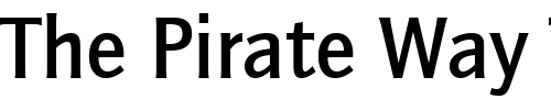 Font : QuaySansMdITCTT Custom Text : The Pirate Way Test your own text here Click to download or to view this font on a tshirt that can be custom printed in Bali