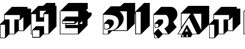 Font : QubistSCapsSSK Custom Text : The Pirate Way Test your own text here Click to download or to view this font on a tshirt that can be custom printed in Bali