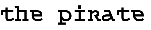 Font : Queer-TheoryBold Custom Text : The Pirate Way Test your own text here Click to download or to view this font on a tshirt that can be custom printed in Bali