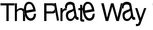 Font : Quick-Regular-ttnorm Custom Text : The Pirate Way Test your own text here Click to download or to view this font on a tshirt that can be custom printed in Bali